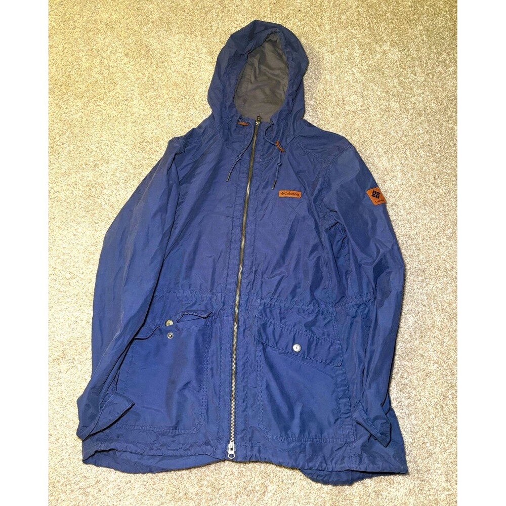 Columbia Women’s Cutlus Lake Hooded Full Zip Outdoor Jacket Size XL